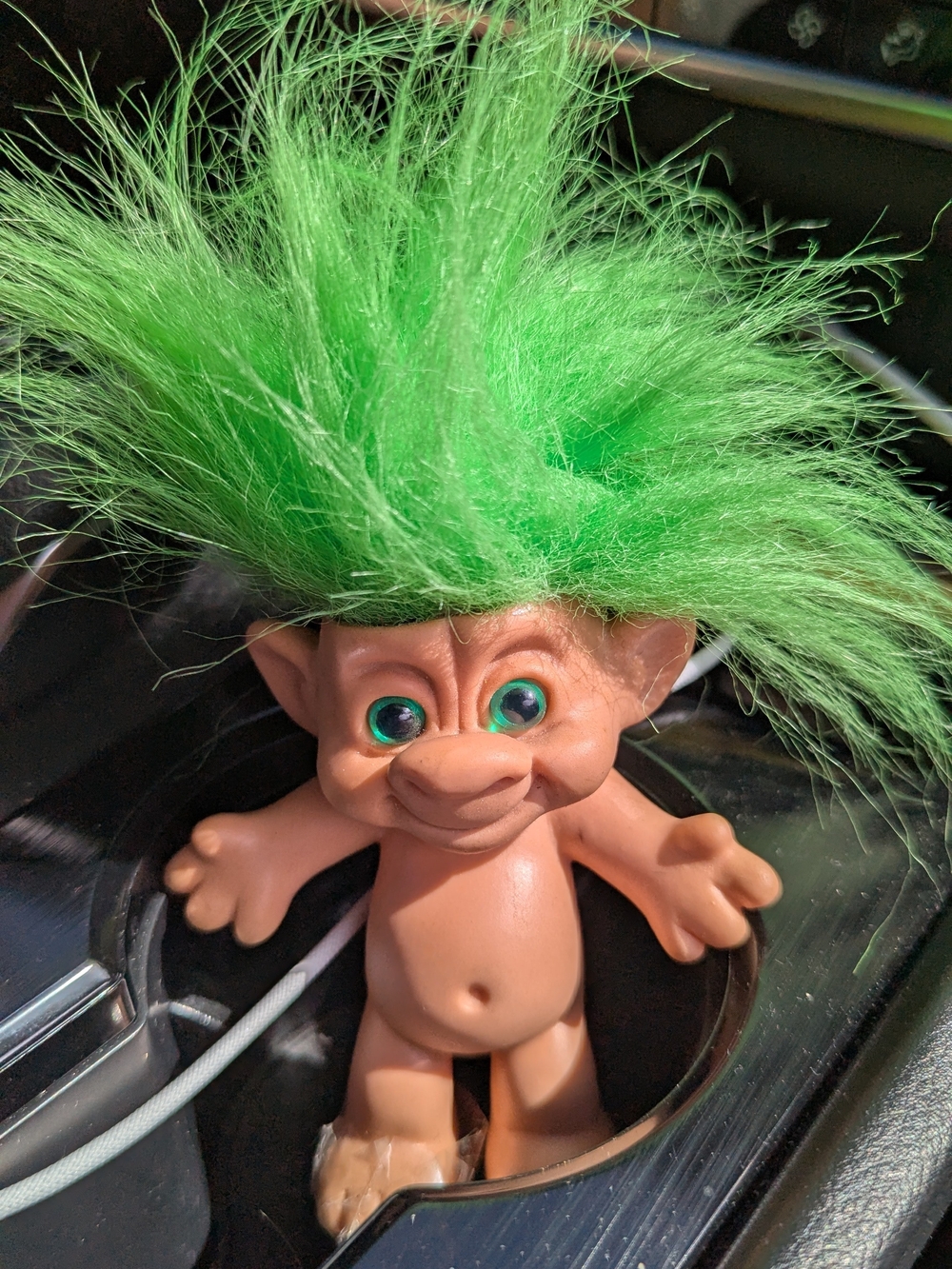 Forest Troll. Vintage Green